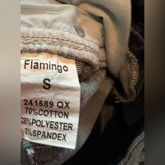 Flamingos women's size small jeans NWT - Picture 6 of 6